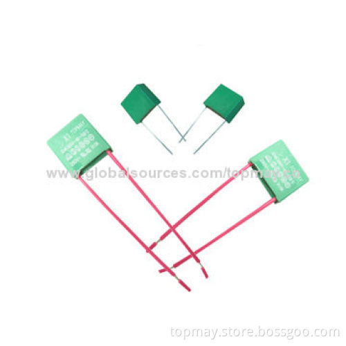 Polypropylene Film Capacitor with 2.5kV Impulse Voltage and 0.0022 to 4.7μF Capacitance